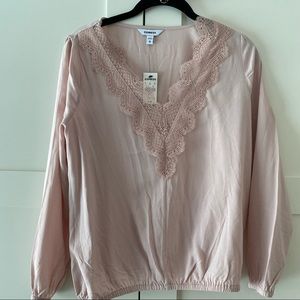 Express pink blouse